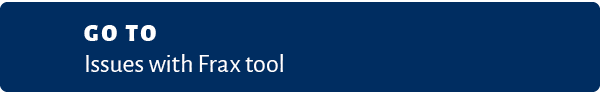 Go to Issues with Frax tool